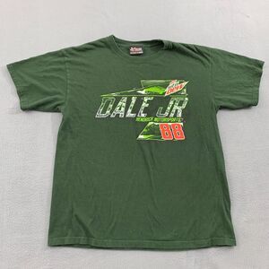 Chase Mountain Dew Dale Earnhardt Jr 88 NASCAR T Shirt Size Large (read descrip)